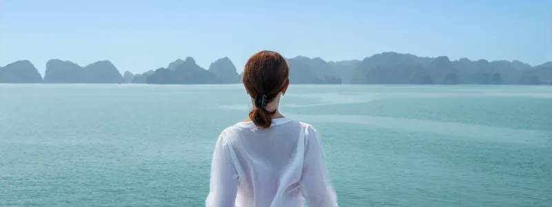 Facing the waves